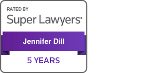 super lawyer- jennifer Dill